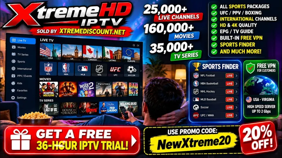 Best IPTV Services to Try with Free Trials and Extensive Content in 2026